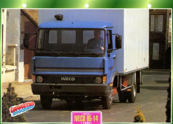 FICHE COLLECTION IVECO 95 14 1985