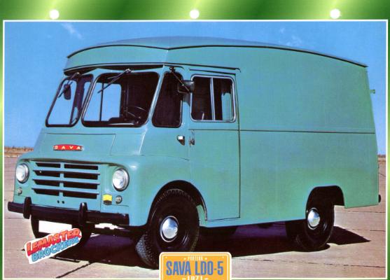 FICHE CAMION SAVA LDO-5 1971