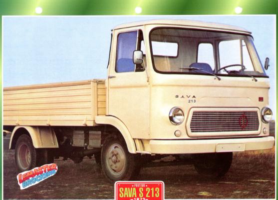 FICHE CAMION SAVA S213 1973