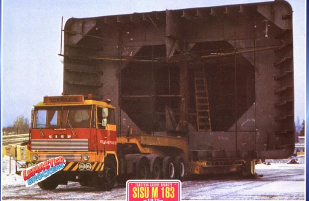 FICHE CAMION SISU M163 1975