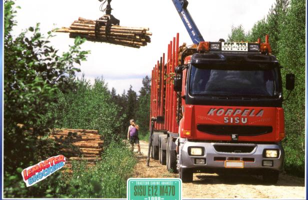 FICHE CAMION SISU E12 M470 1999