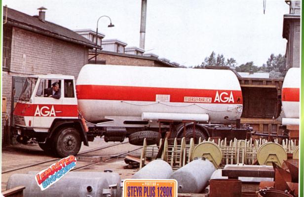 FICHE CAMION STEYR PLUS 1290K 1973