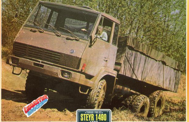 FICHE CAMION STEYR 1490 1990