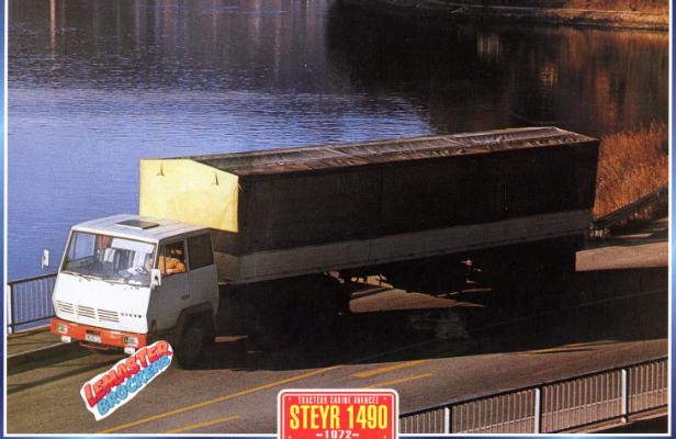 FICHE CAMION STEYR PLUS 1490 1972