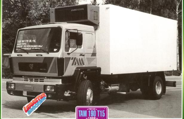 FICHE COLLECTION TAM 190 T15 1988