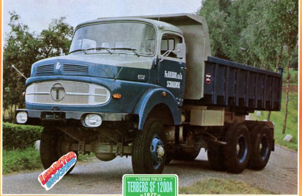 FICHE COLLECTION TERBERG SF1200A 1972