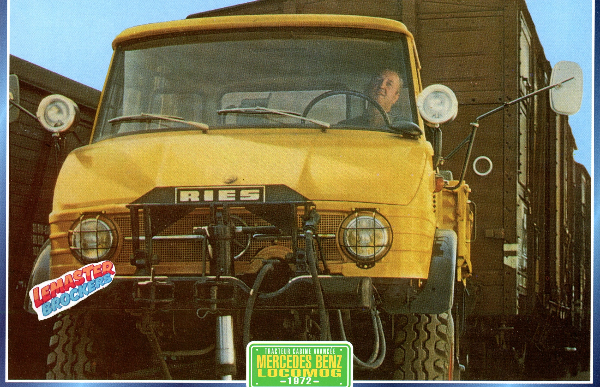 FICHE COLLECTION MERCEDES LOCOMOG 4X4 1972