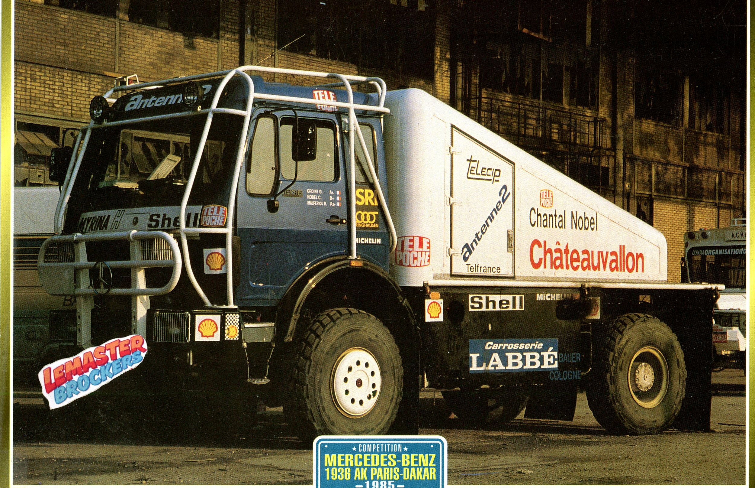 MERCEDES 1936 AK PARIS DAKAR 1985