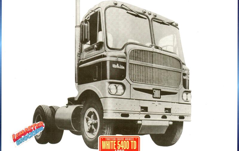 FICHE COLLECTION WHITE 5400 TD 1960