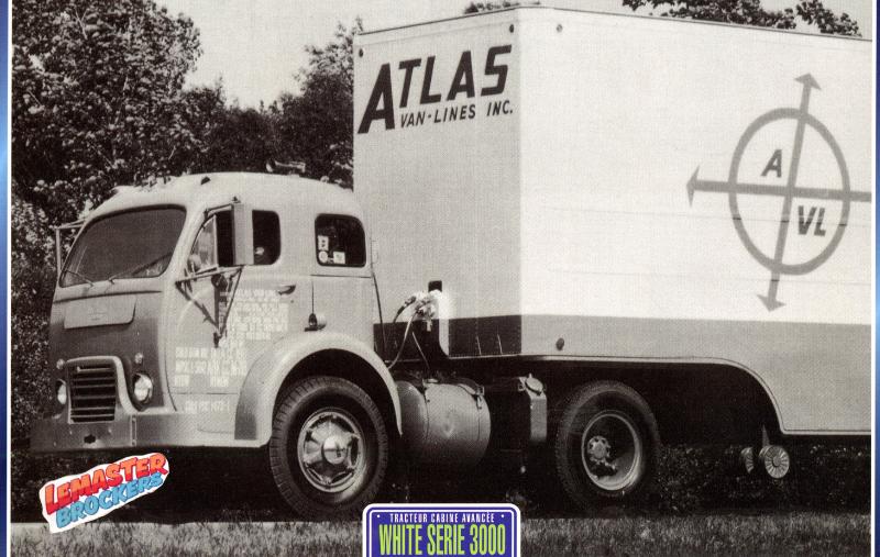 FICHE CAMION WHITE SERIE 3000 1965