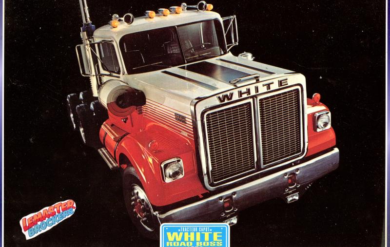 FICHE COLLECTION WHITE ROAD BOSS 1974
