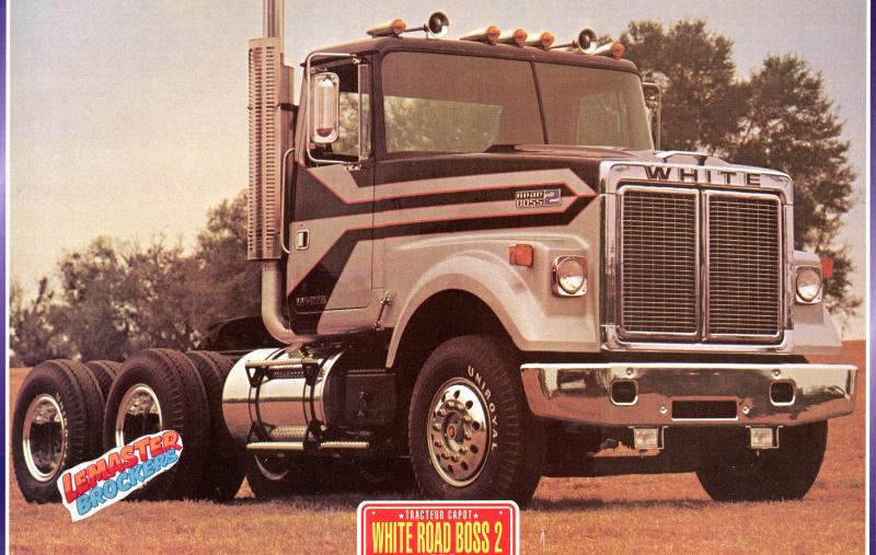 FICHE COLLECTION WHITE ROAD BOSS 2 1980