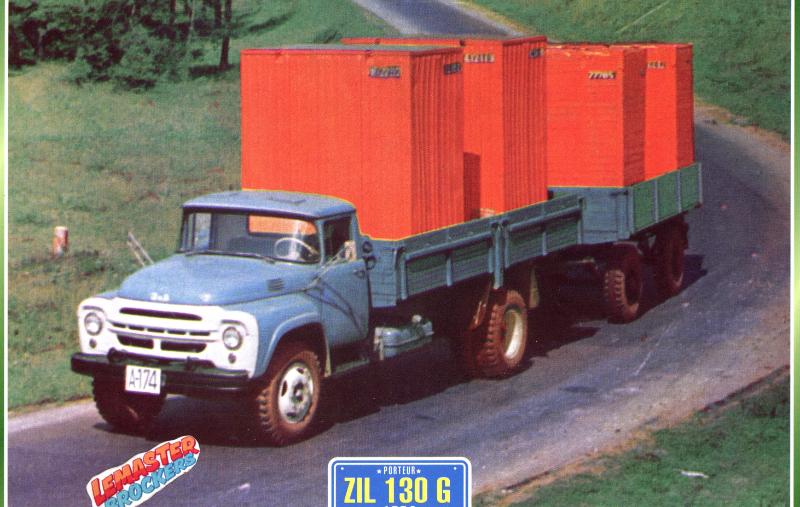 FICHE COLLECTION CAMION ZIL 130G 1964