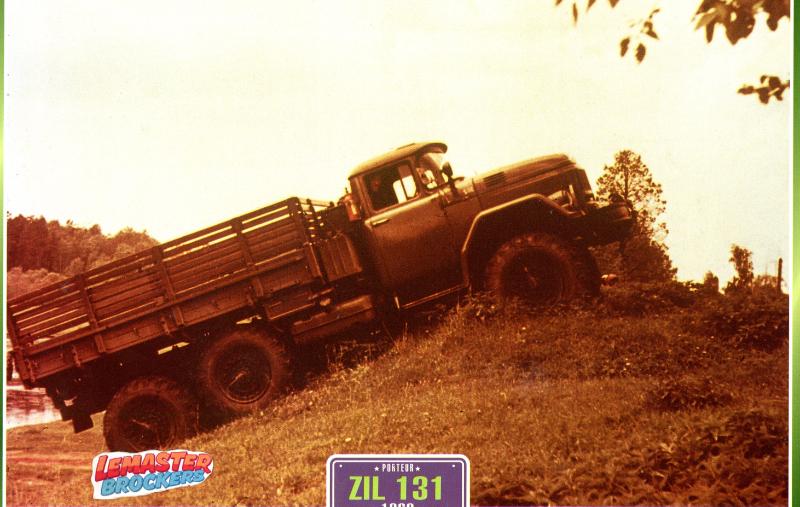 FICHE COLLECTION CAMION ZIL 131 6X6 1968