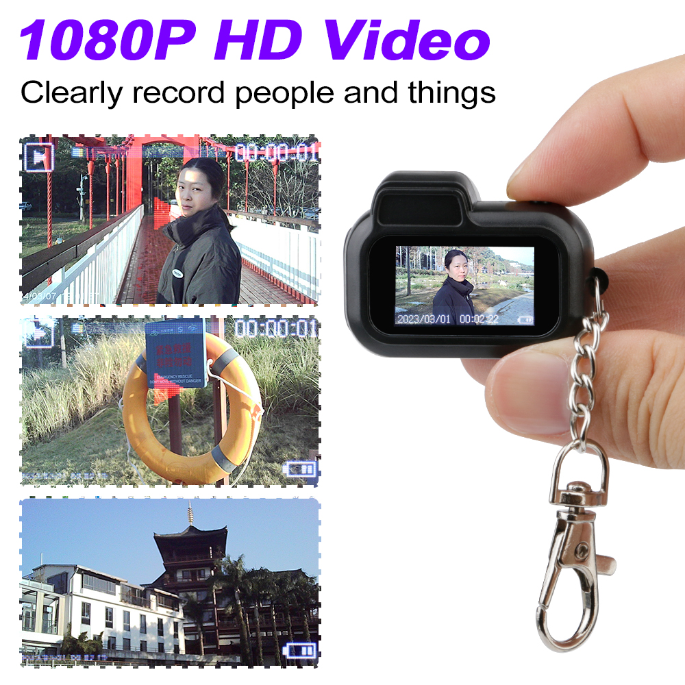MINI CAMERA VINTAGE Y3000 HD 1080P - PORTE-CLES ORIGINAL