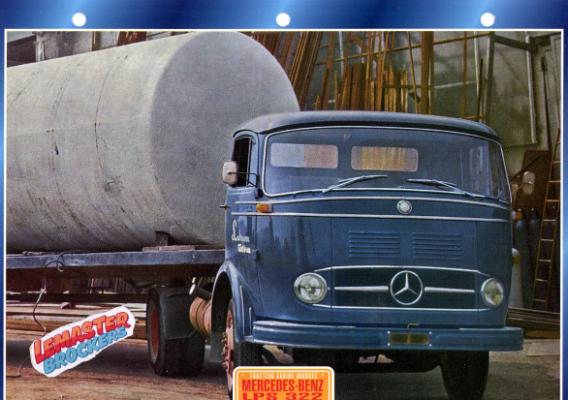 FICHE COLLECTION MERCEDES LPS 322 1964