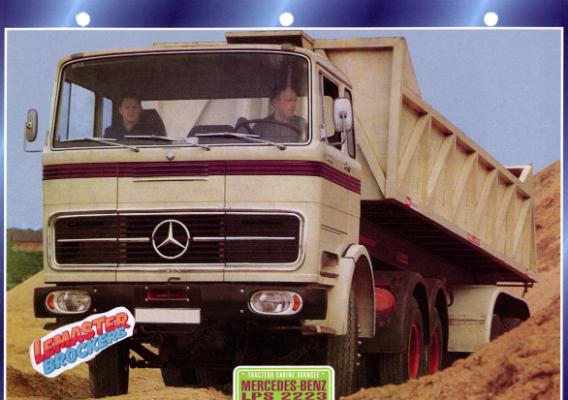 FICHE COLLECTION MERCEDES LPS 2223 1964