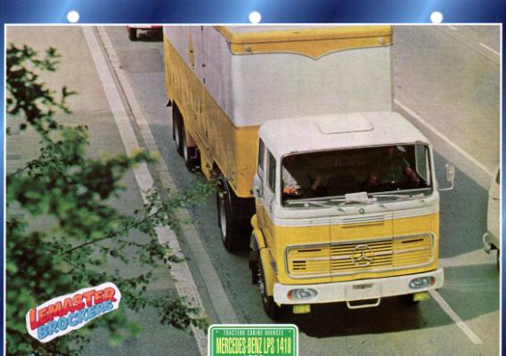 FICHE COLLECTION MERCEDES LPS 1418 1966
