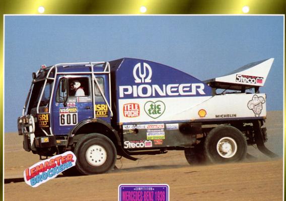 COMPETITION MERCEDES 1936 1986 "PIONEER"