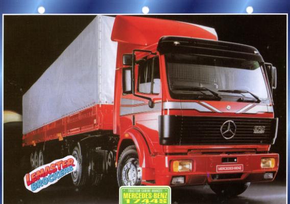 FICHE COLLECTION MERCEDES 1744 S 1982