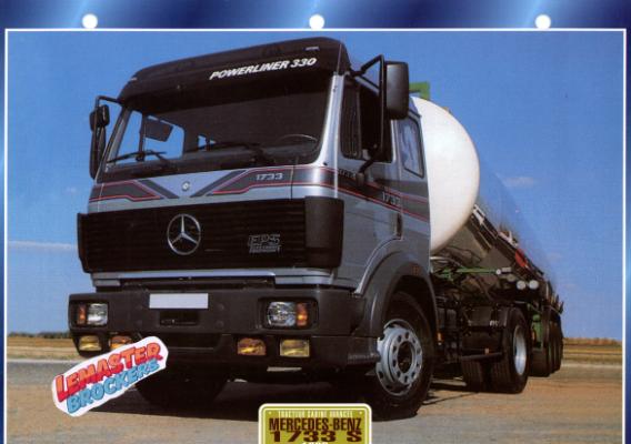 MERCEDES 1733 S 1989 "POWERLINER 330"