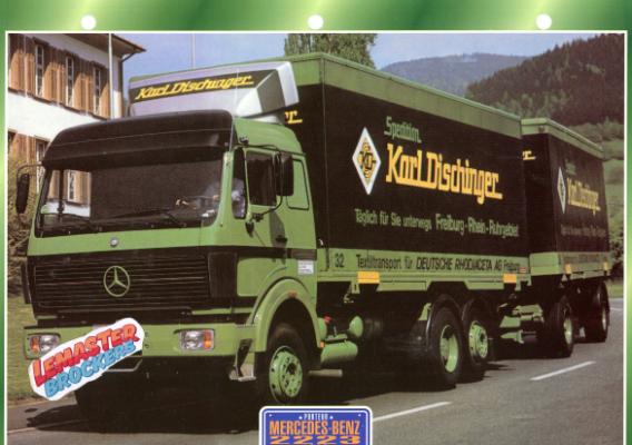 FICHE COLLECTION MERCEDES 2223 1983
