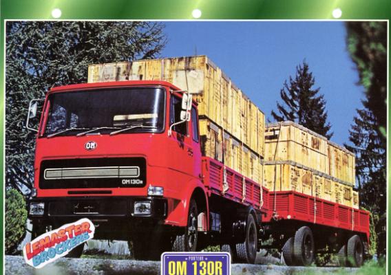 FICHE COLLECTION OM 130R 1973