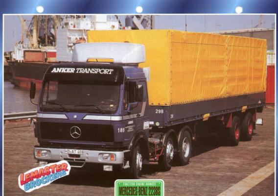 FICHE COLLECTION MERCEDES 2238 S 1981