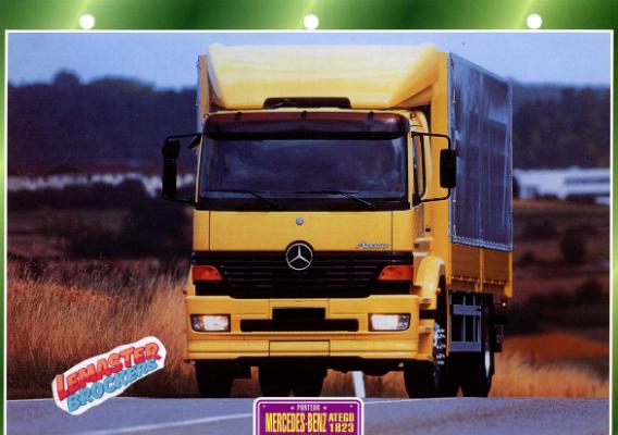 FICHE CAMION MERCEDES ATEGO 1823 1998
