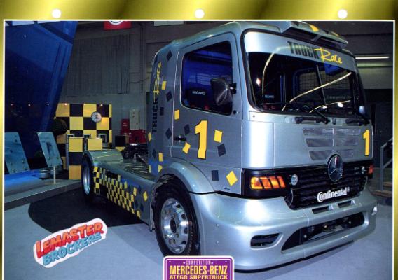 FICHE COLLECTION MERCEDES ATEGO SUPERTRUCK 1998