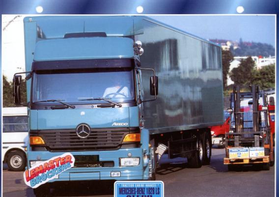 FICHE COLLECTION MERCEDES 1828 LS ATEGO 1998
