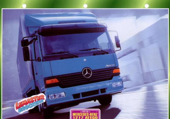 FICHE COLLECTION MERCEDES 1217 ATEGO 1999