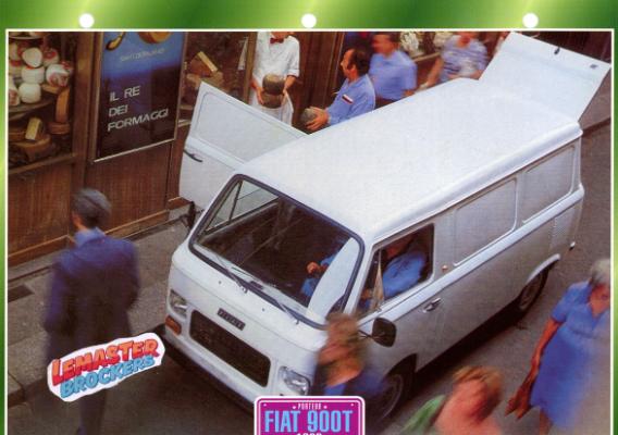 FICHE COLLECTION FIAT 900 T 1968