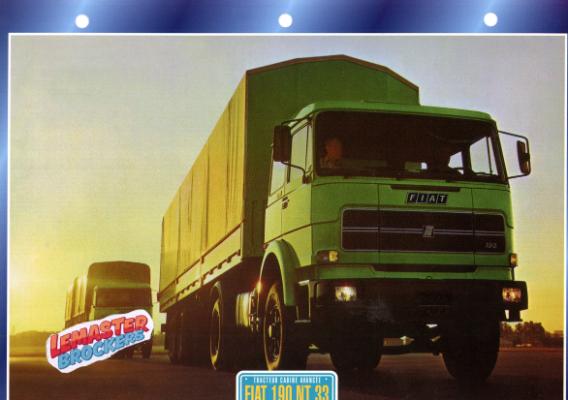 FICHE COLLECTION FIAT 190 NT 33 1975