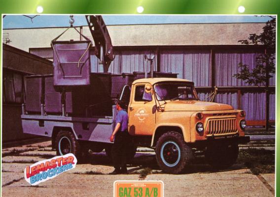 FICHE TECNIQUE CAMION GAZ 53 A/B 1972