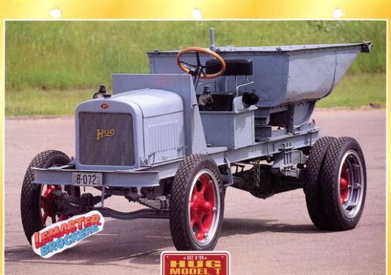 FICHE TECHNIQUE HUG MODEL T 1922 - FICHES CAMION