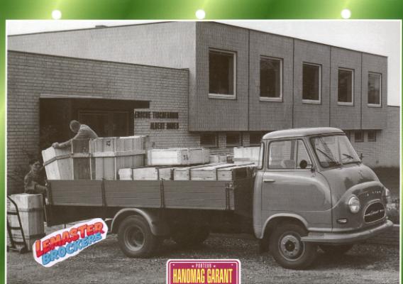 FICHE TECHNIQUE HANOMAG GARANT 1959