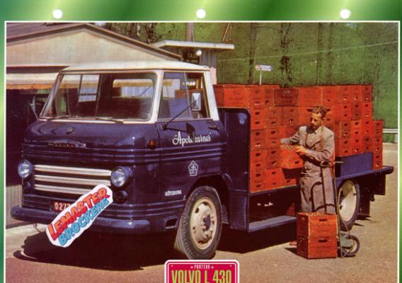 FICHE TECHNIQUE CAMION VOLVO L 430 1960