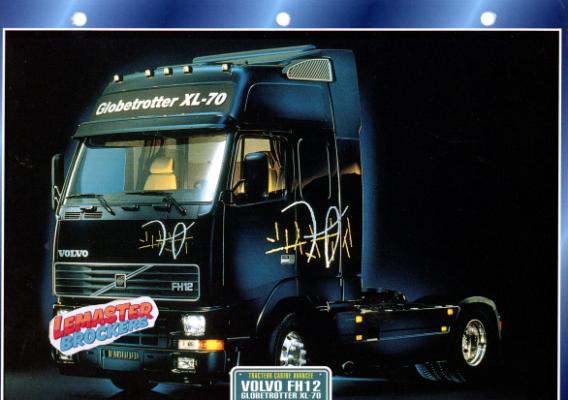 FICHE COLLECTION CAMION VOLVO FH12 GLOBETROTTER XL-70