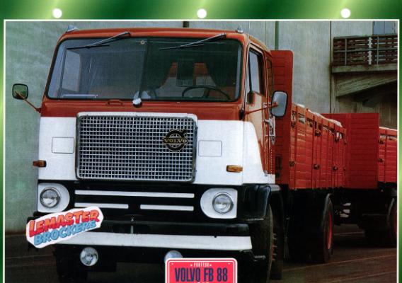 FICHE COLLECTION CAMION VOLVO FB 88 1969