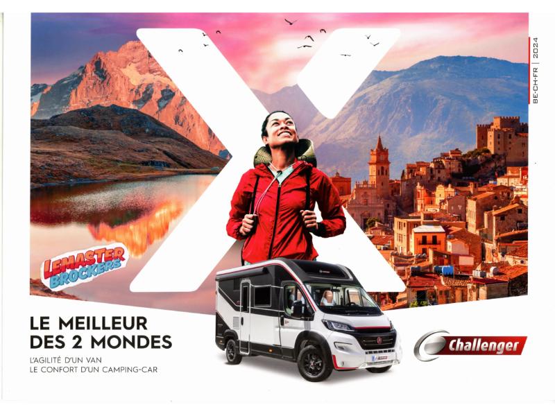 BROCHURE CHALLENGER 2024 SÉRIE X150 X250 SUR FIAT DUCATO