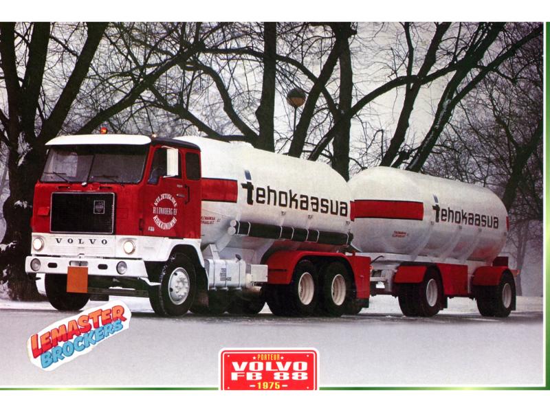 FICHE TECHNIQUE CAMION VOLVO FB88