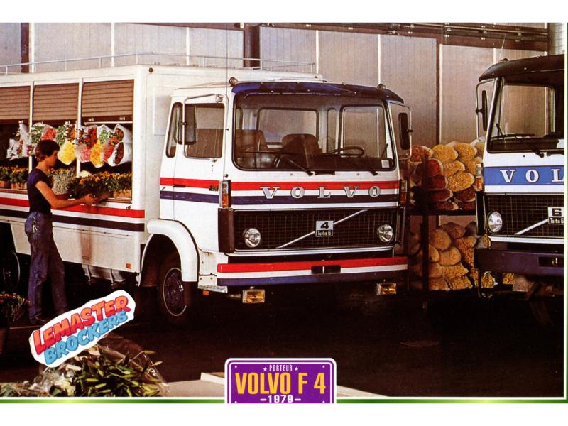 FICHE TECHNIQUE CAMION VOLVO F4 1979