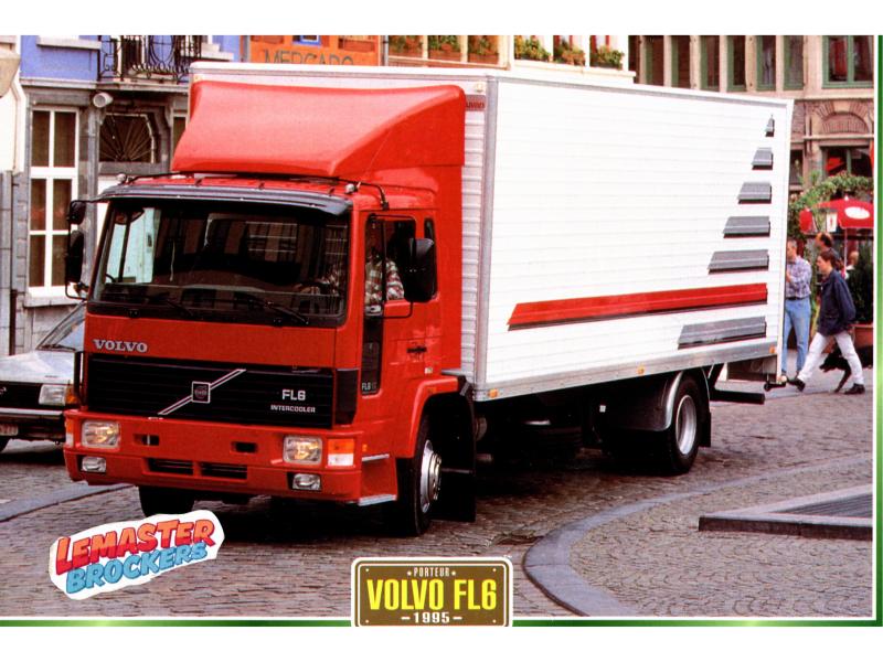 FICHE TECHNIQUE CAMION VOLVO FL6 1995