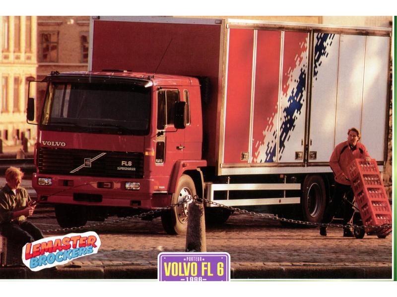 FICHE TECHNIQUE CAMION VOLVO FL6 1996