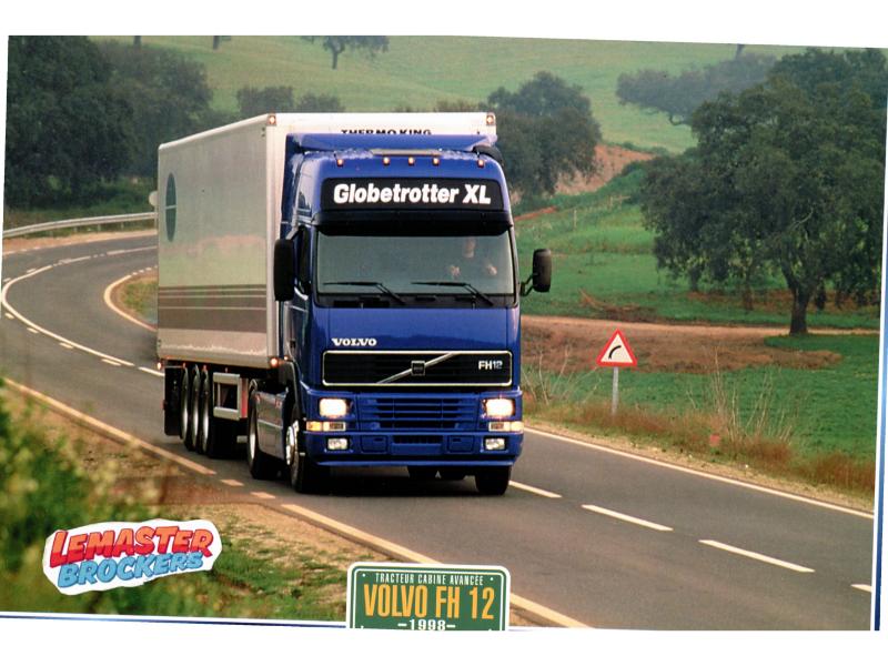 FICHE TECHNIQUE CAMION VOLVO FH12 1998