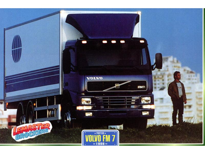 FICHE TECHNIQUE CAMION VOLVO FM7 1998