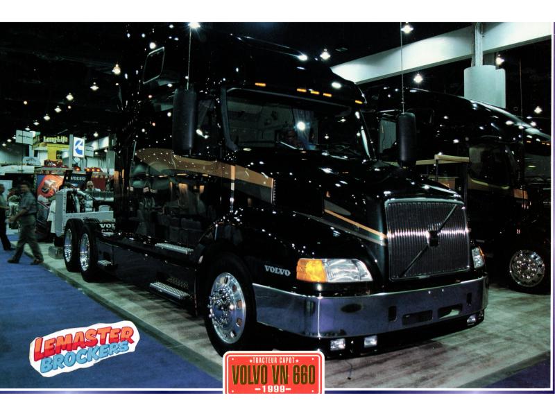 FICHE TECHNIQUE CAMION VOLVO VN660 1999