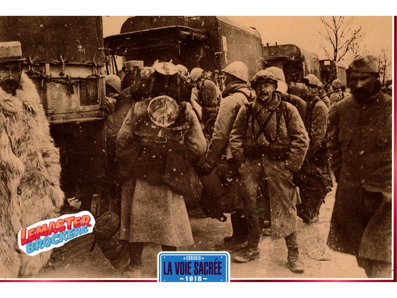 FICHE CONVOIS LA VOIE SACREE 1916