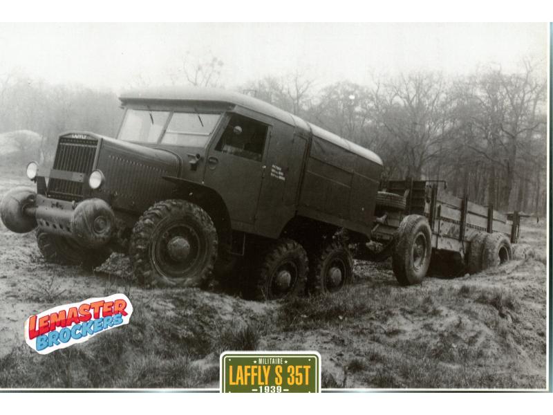 FICHE CAMION LAFFLY S35T 1939